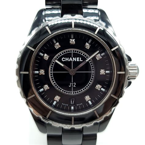 chanel black ceramic watch|chanel ceramic watch price.